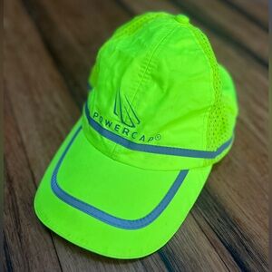 PowerCap Neon Yellow Cap with headlights